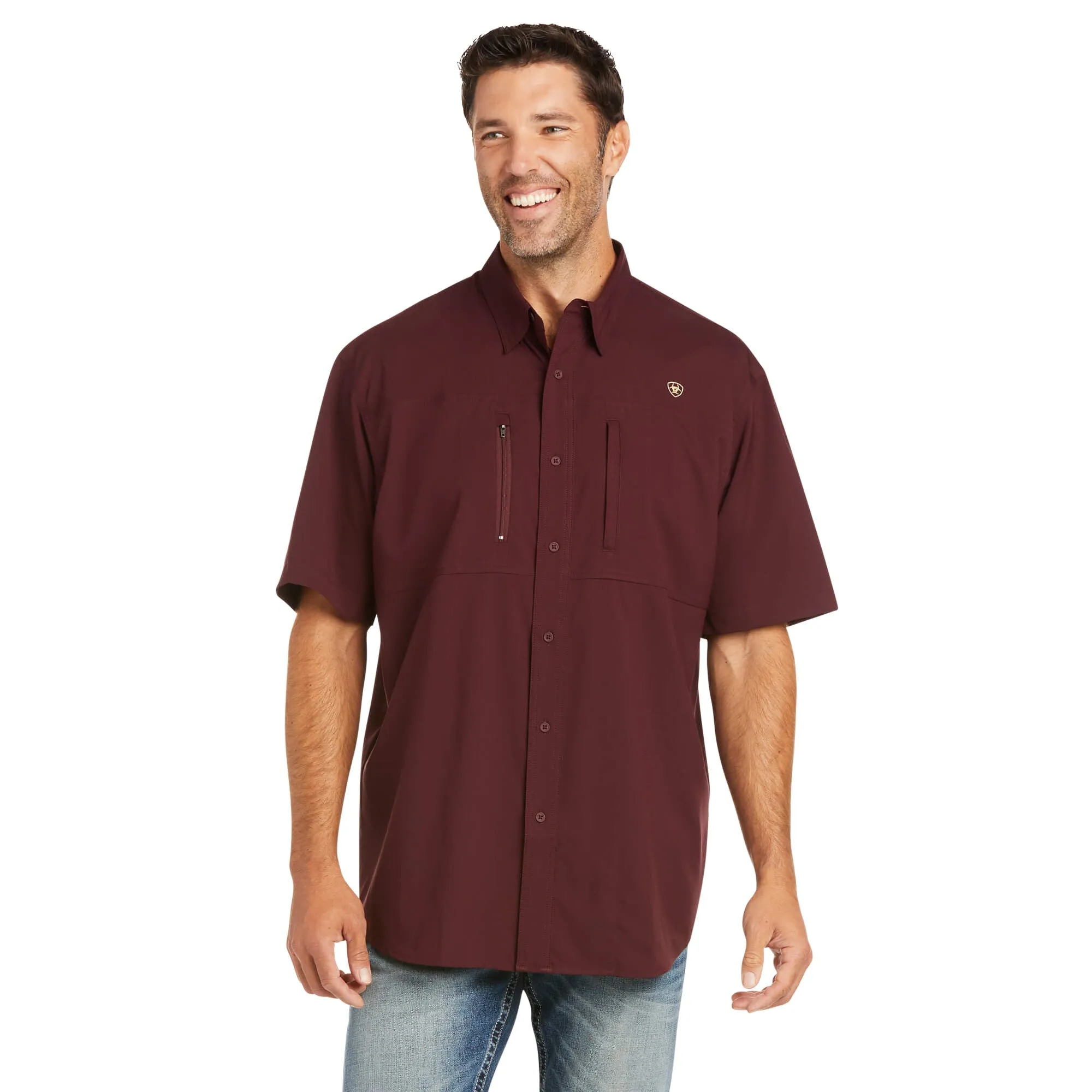 ARIAT MALBEC VENTTEK CLASSIC SHORT SLEEVE SHIRT